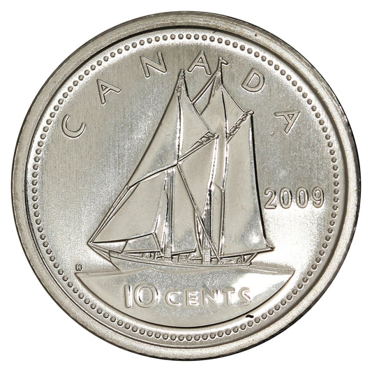 2009 Canada 10-cent Specimen
