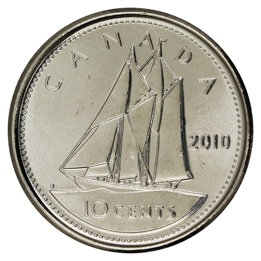 2010 Canada 10-cent Brilliant Uncirculated (MS-63)