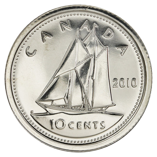 2010 Canada 10-cent Proof Like