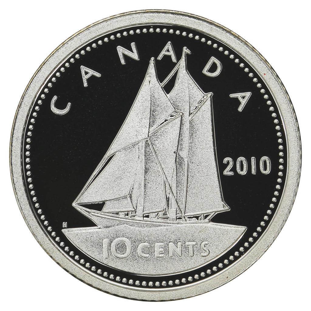 2010 Canada 10-cent Silver Proof