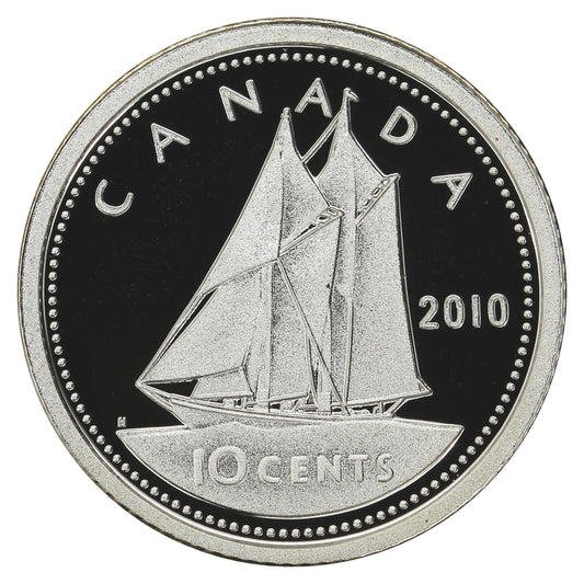 2010 Canada 10-cent Silver Proof