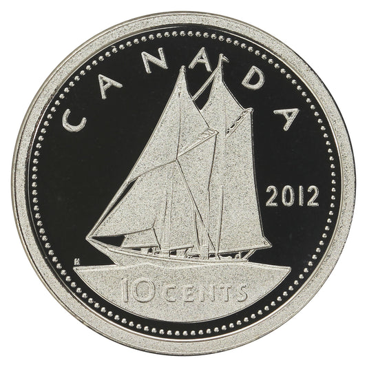 2012 Canada 10-cent Proof (non silver)