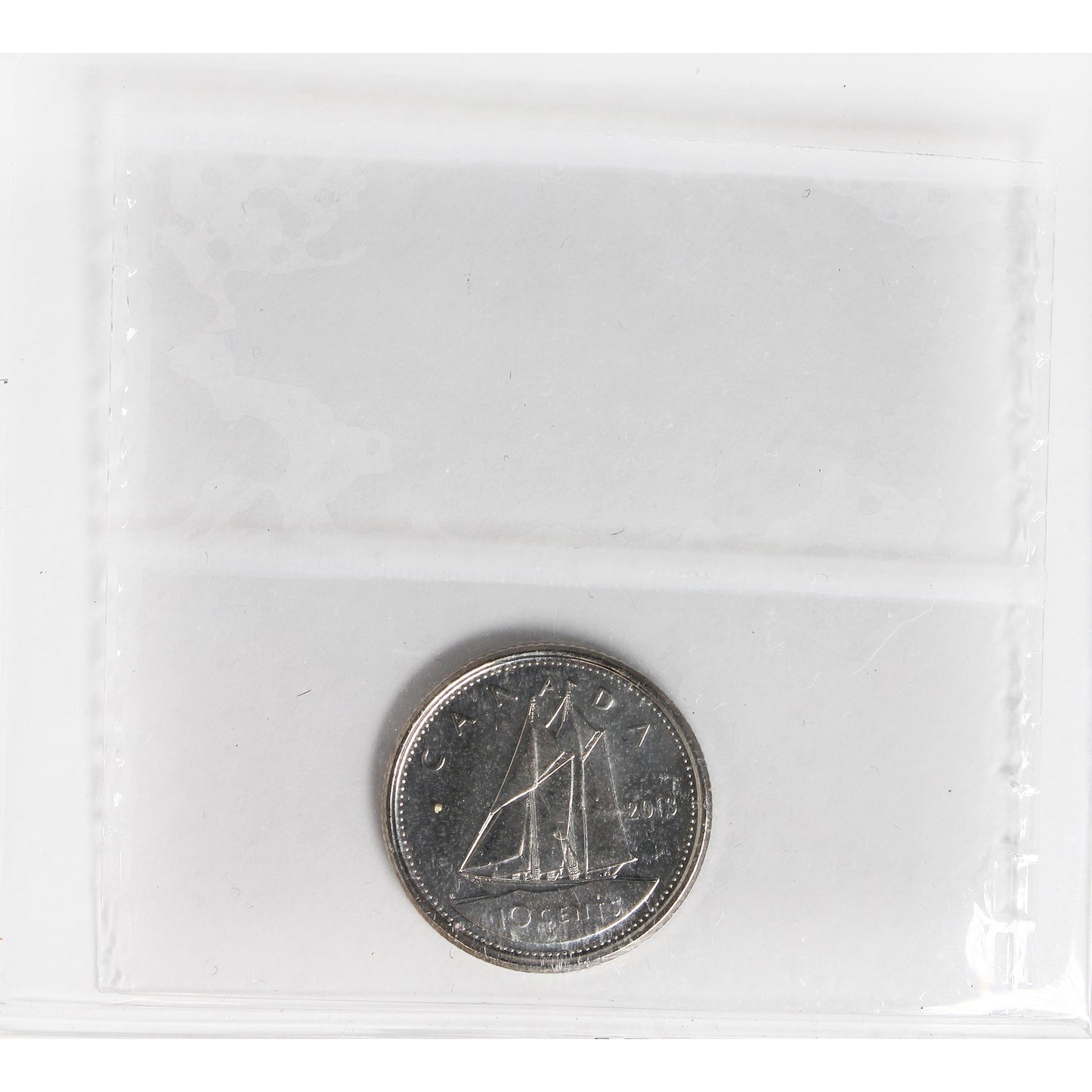 2013 Canada 10-cents ICCS Certified MS66
