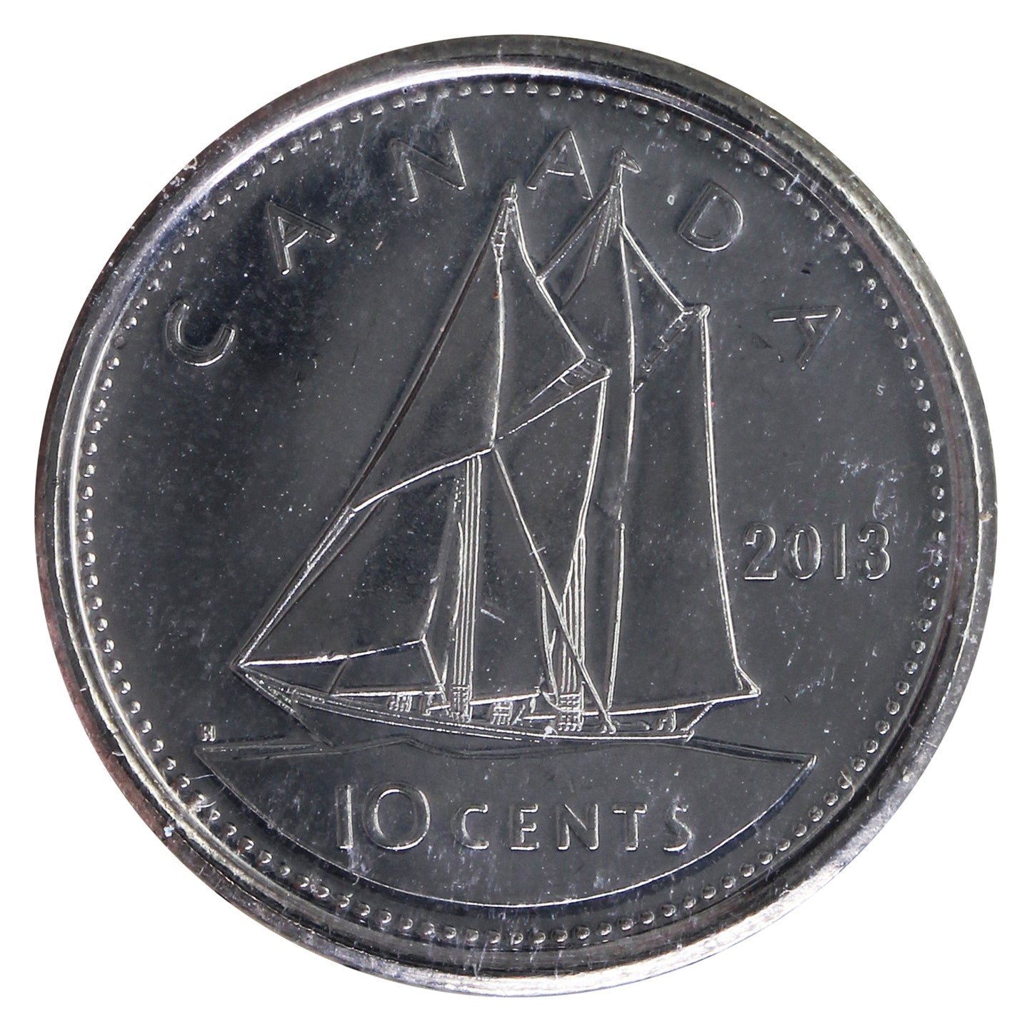 2013 Canada 10-cents ICCS Certified MS66