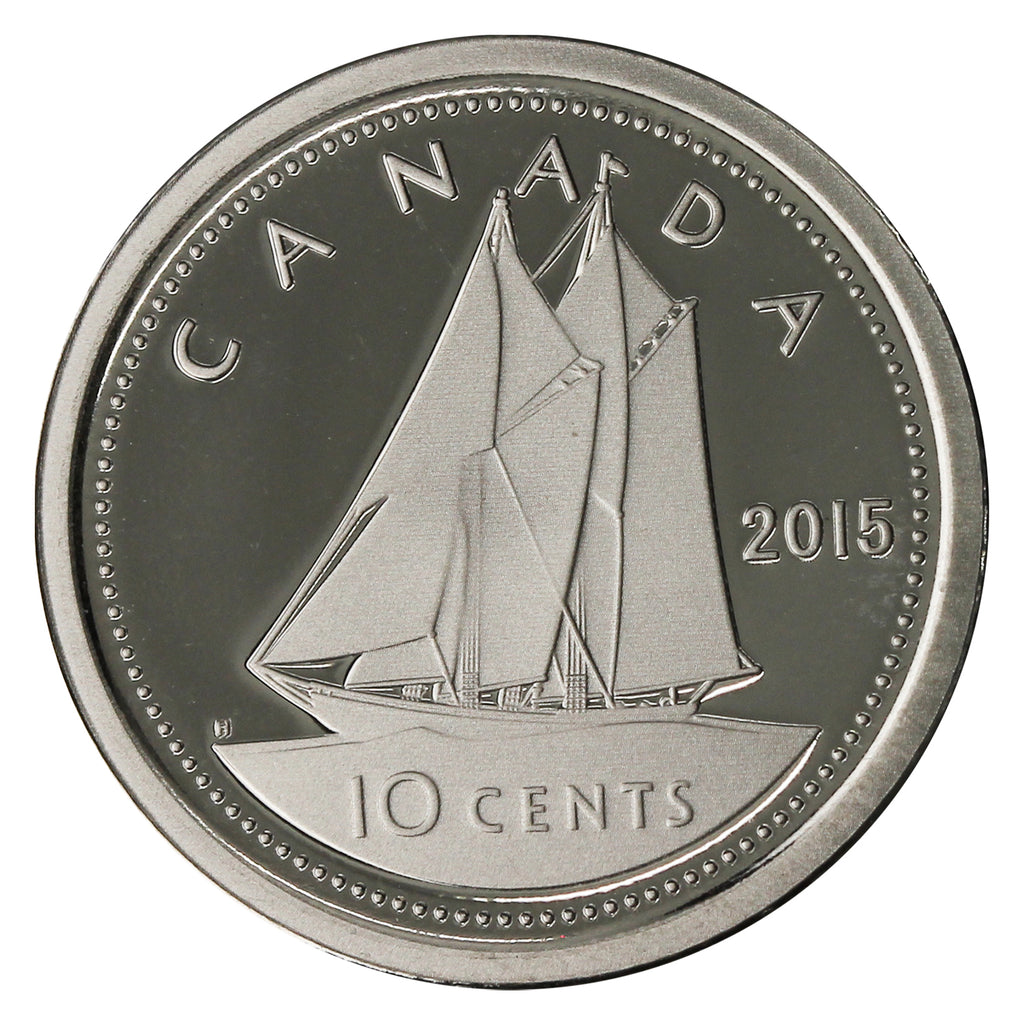 2015 Canada 10-cent Proof (non-silver)