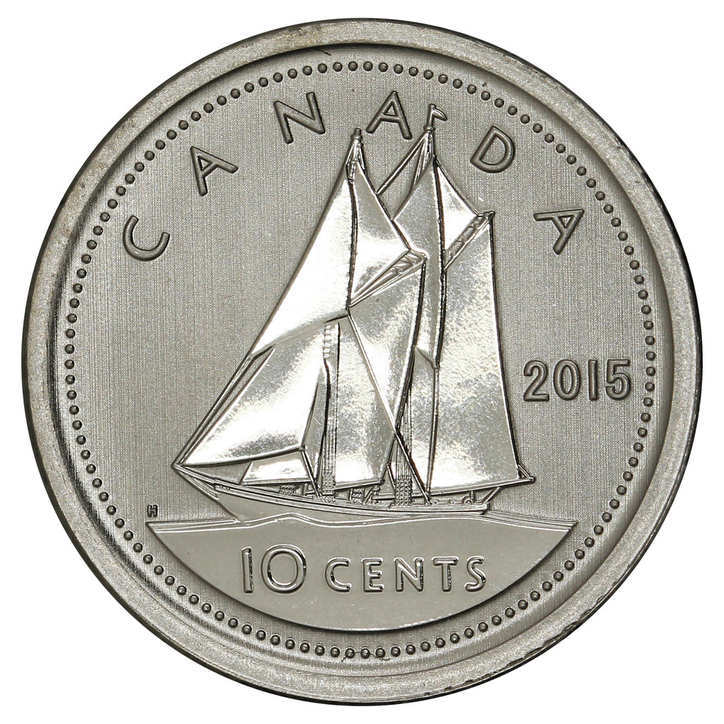 2015 Canada 10-cent Specimen
