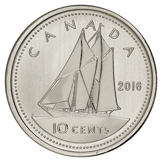 2016 Canada 10-cent Specimen