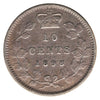 1898 Obv. 6 Canada 10-cents ICCS Certified VF20