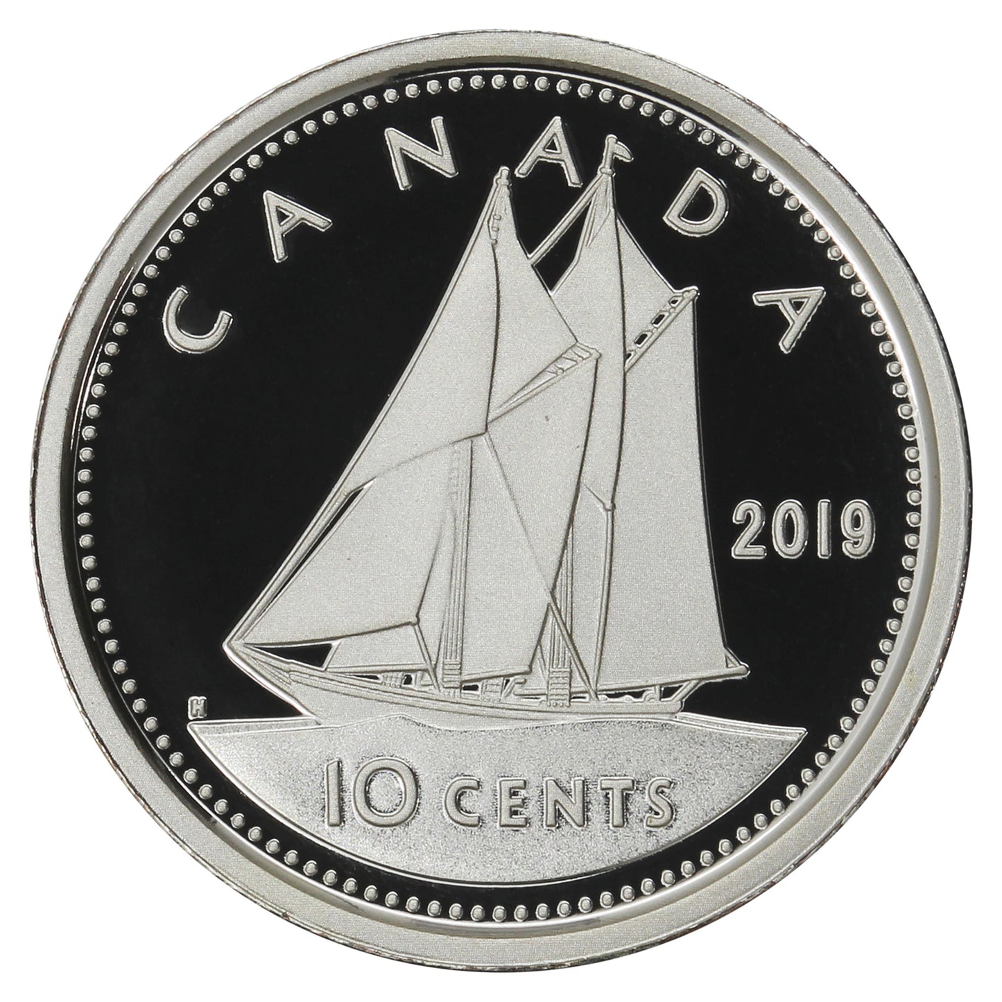 2019 Canada 10-cents Silver Proof (No Tax)