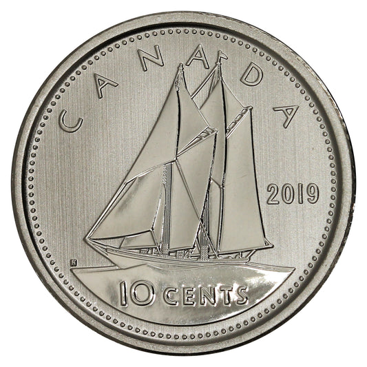 2019 Canada 10-cents Specimen