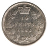 1885 Obv. 4 Canada 10-cents ICCS Certified VF20