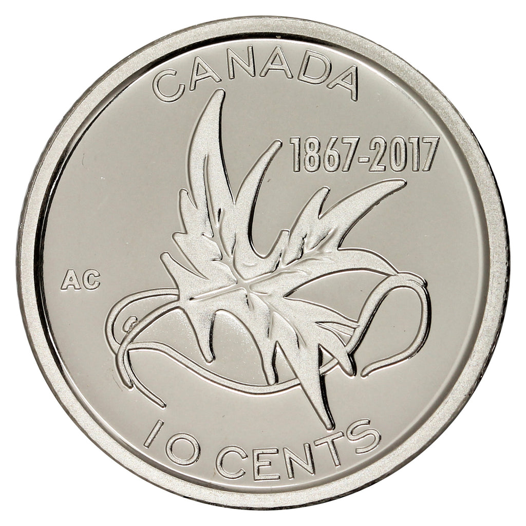 2017 Peace Canada 10-cents Proof (Non-Silver)