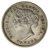 1875H Canada 10-cents Extra Fine (EF40) $