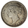 1896 Obv. 5 Canada 10-cents F-VF (F15) $