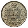 1909 Victorian Leaves Canada 10-cents VF-EF (VF30) $