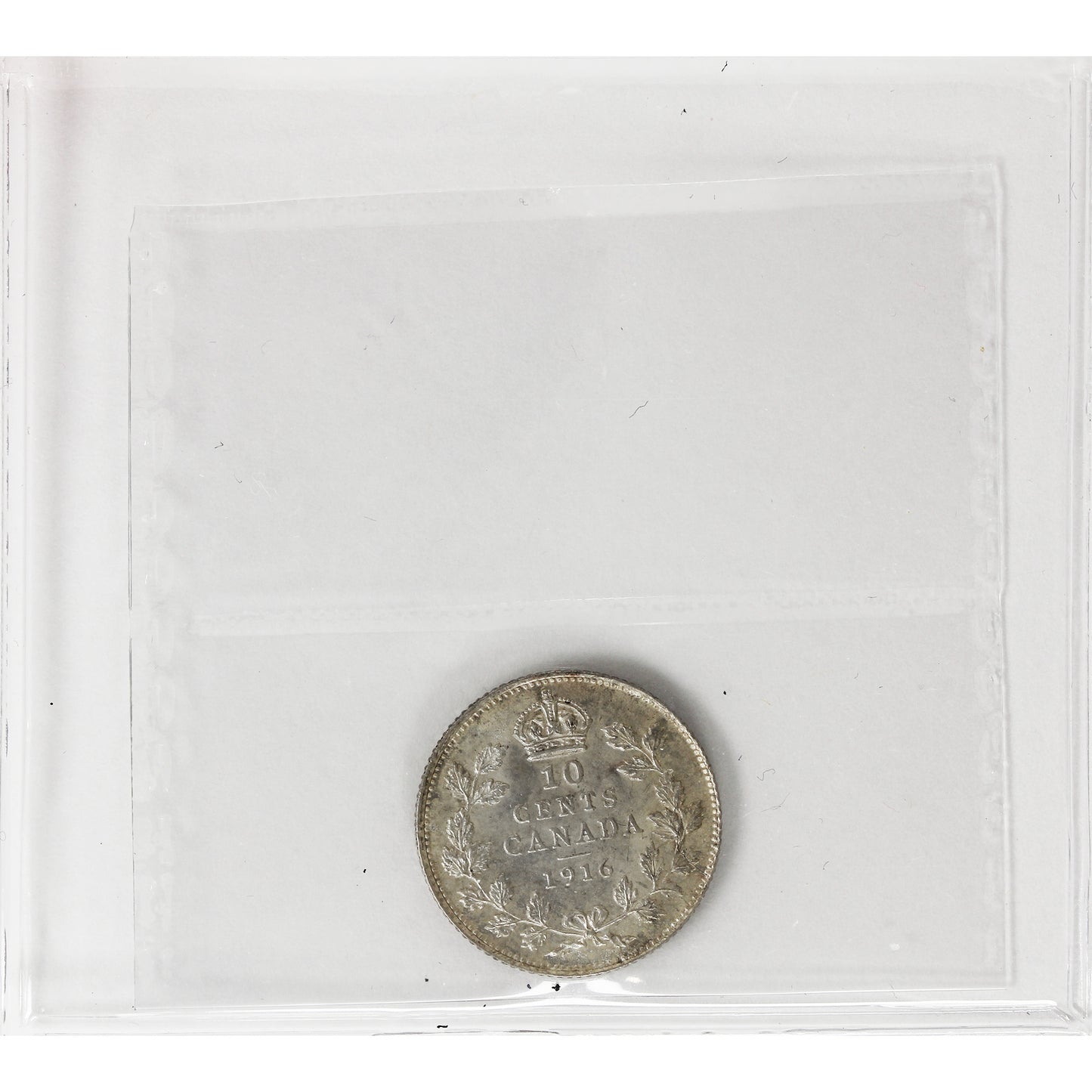 1916 Canada 10-cents ICCS Certified MS60