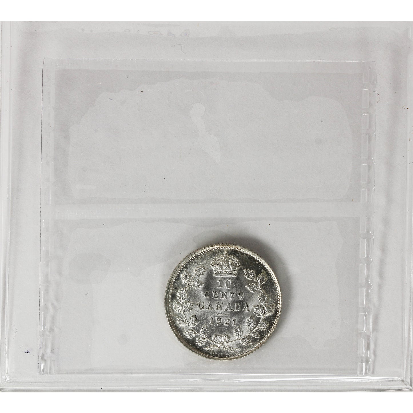 1921 Canada 10-cents ICCS Certified MS62