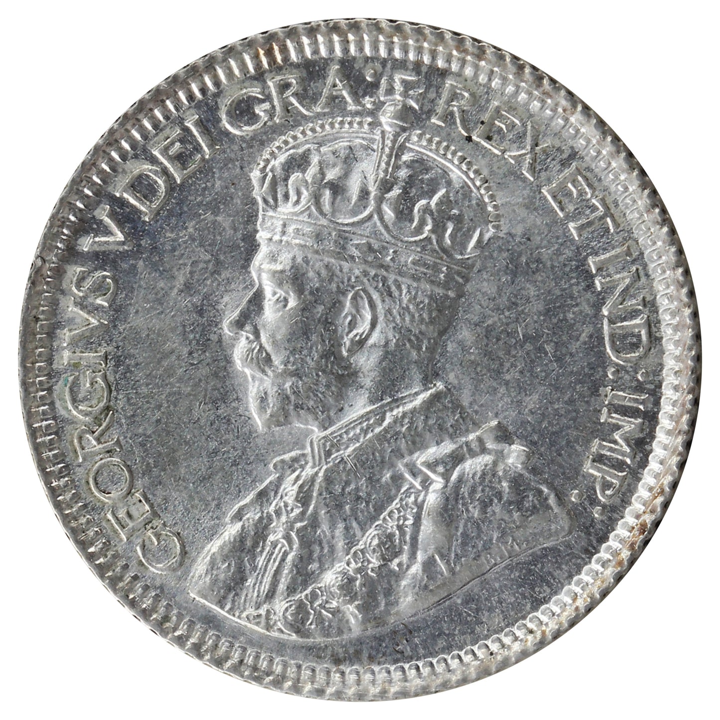 1921 Canada 10-cents ICCS Certified MS62