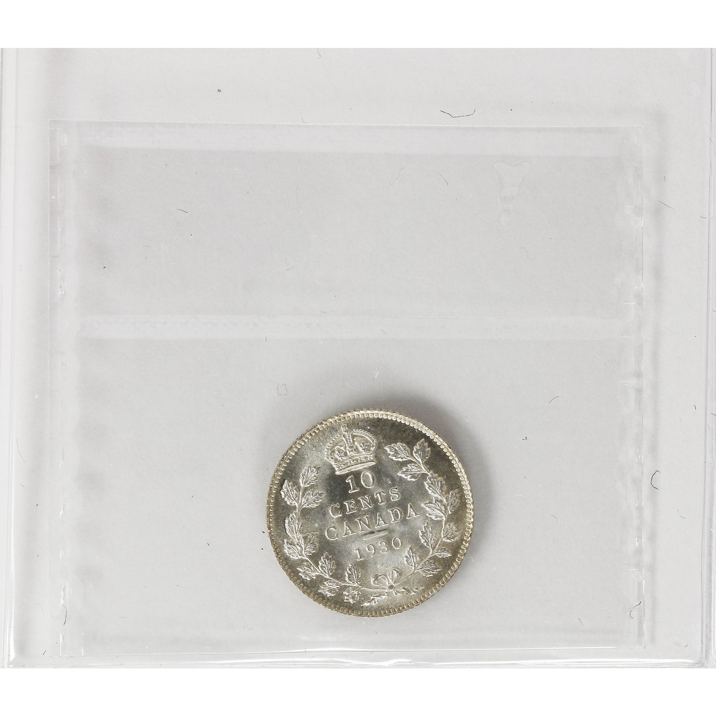 1930 Canada 10-cents ICCS Certified MS65 (XMY 824)
