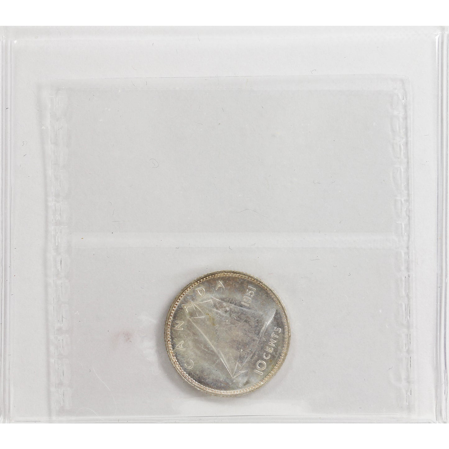 1951 Canada 10-cents ICCS Certified MS65