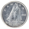1955 Canada 10-cents ICCS Certified PL64 Heavy Cameo