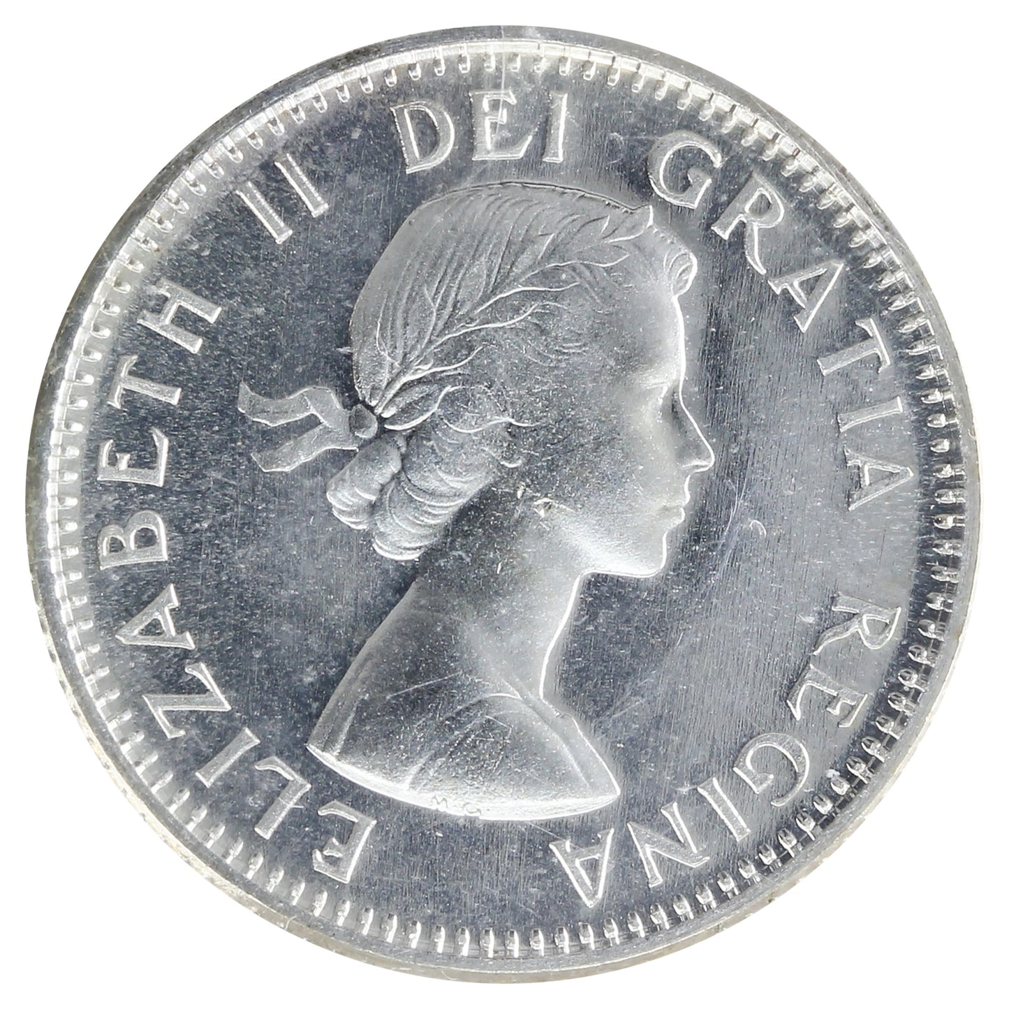 1959 Canada 10-cents ICCS Certified PL64 Heavy Cameo