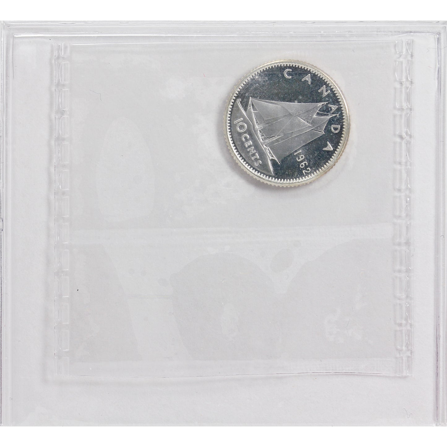 1962 Canada 10-cents ICCS Certified PL64 Heavy Cameo