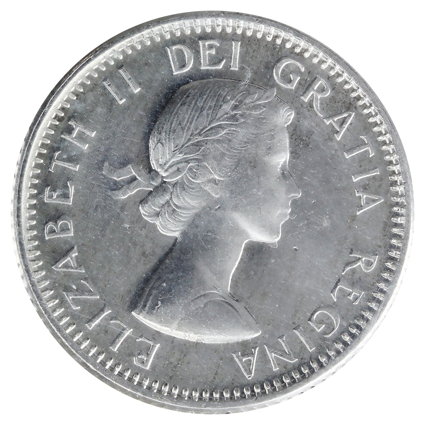 1962 Canada 10-cents ICCS Certified MS64 Cameo