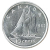 1962 Canada 10-cents ICCS Certified MS64 Cameo