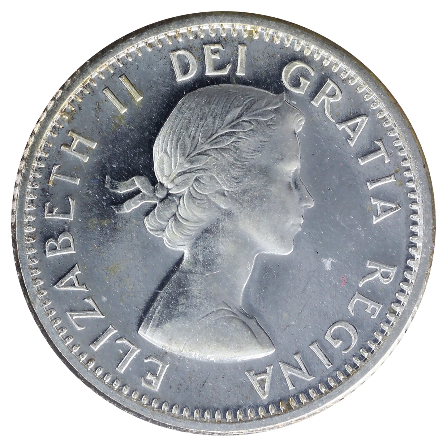 1964 Canada 10-cents ICCS Certified PL64 Heavy Cameo