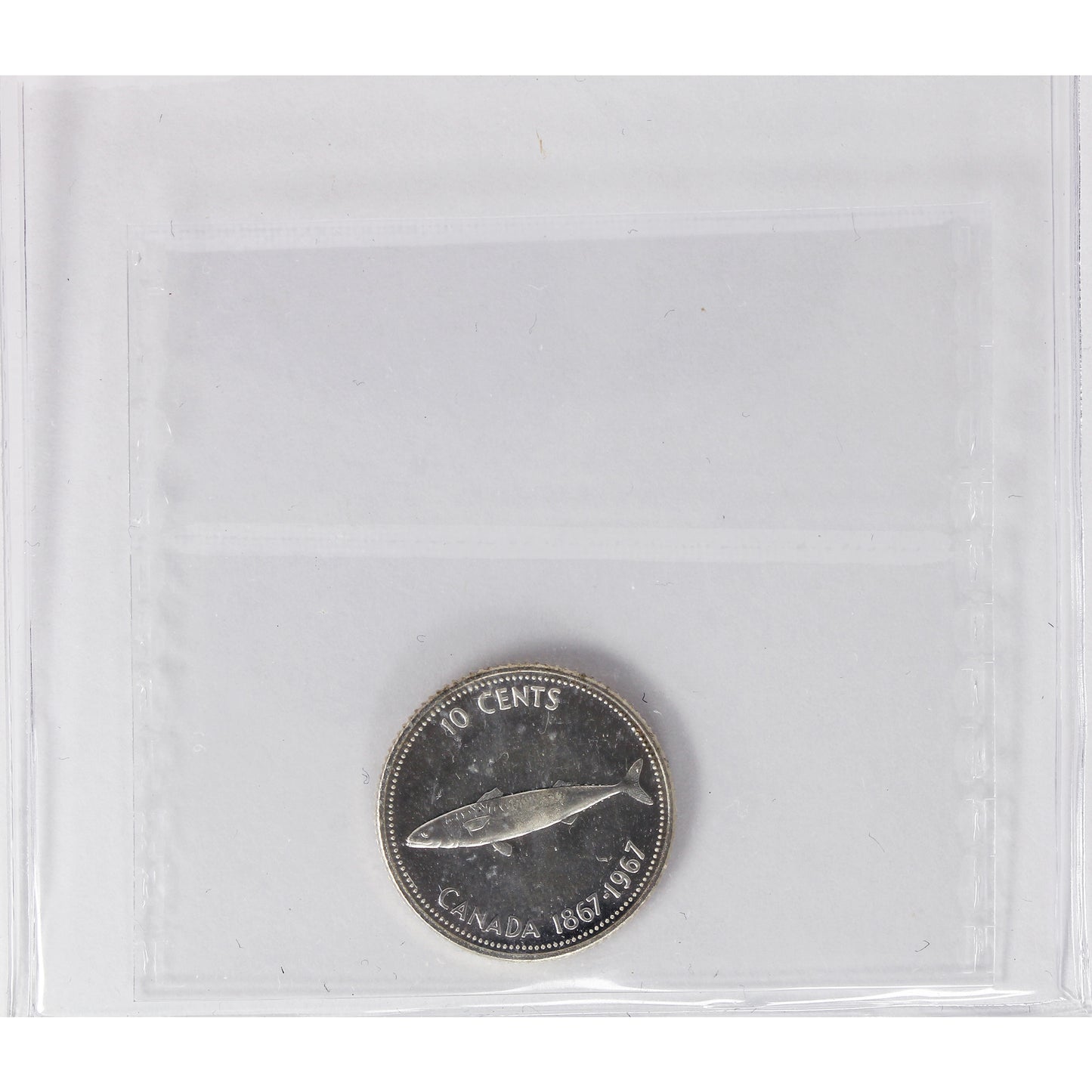 1967 Canada 10-cents ICCS Certified PL65 Ultra Heavy Cameo