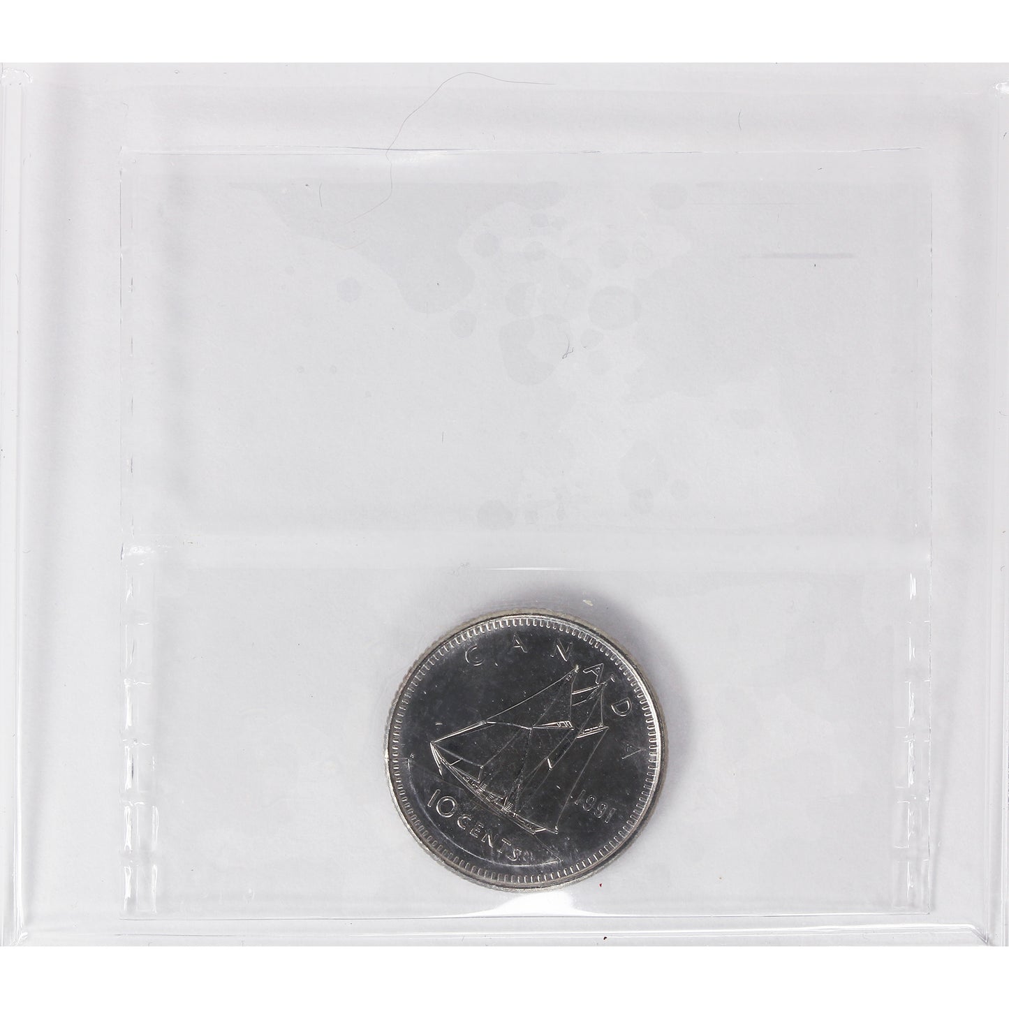 1991 Canada 10-cents ICCS Certified MS64
