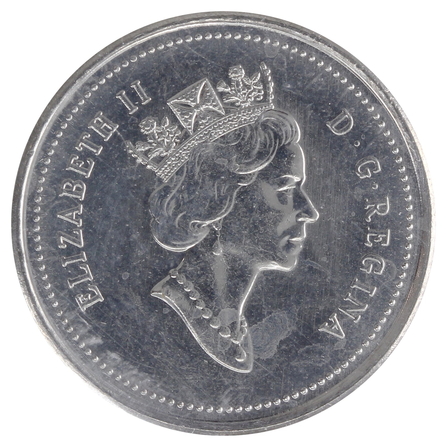 1991 Canada 10-cents ICCS Certified MS64