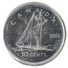 2003P New Effigy Canada 10-cents ICCS Certified MS-64