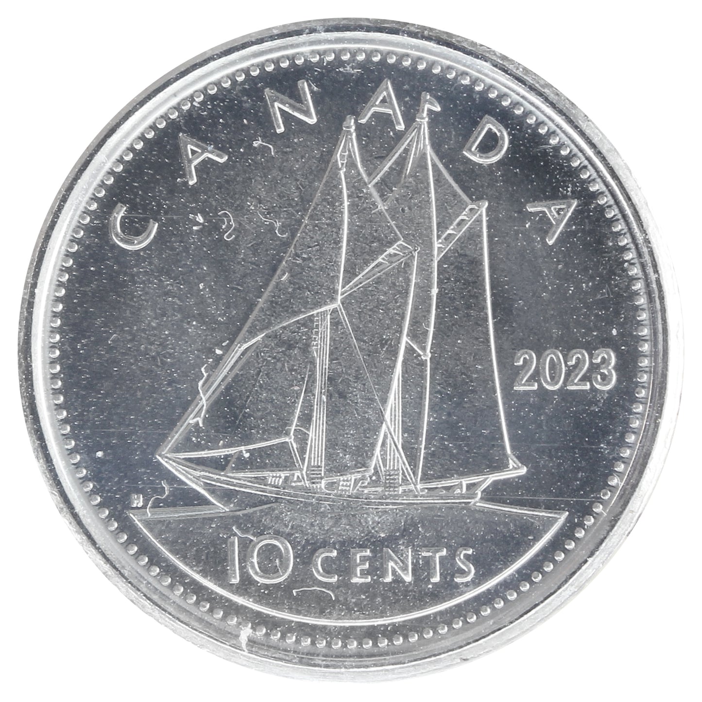 2023 QEII Canada 10-cents ICCS Certified MS65