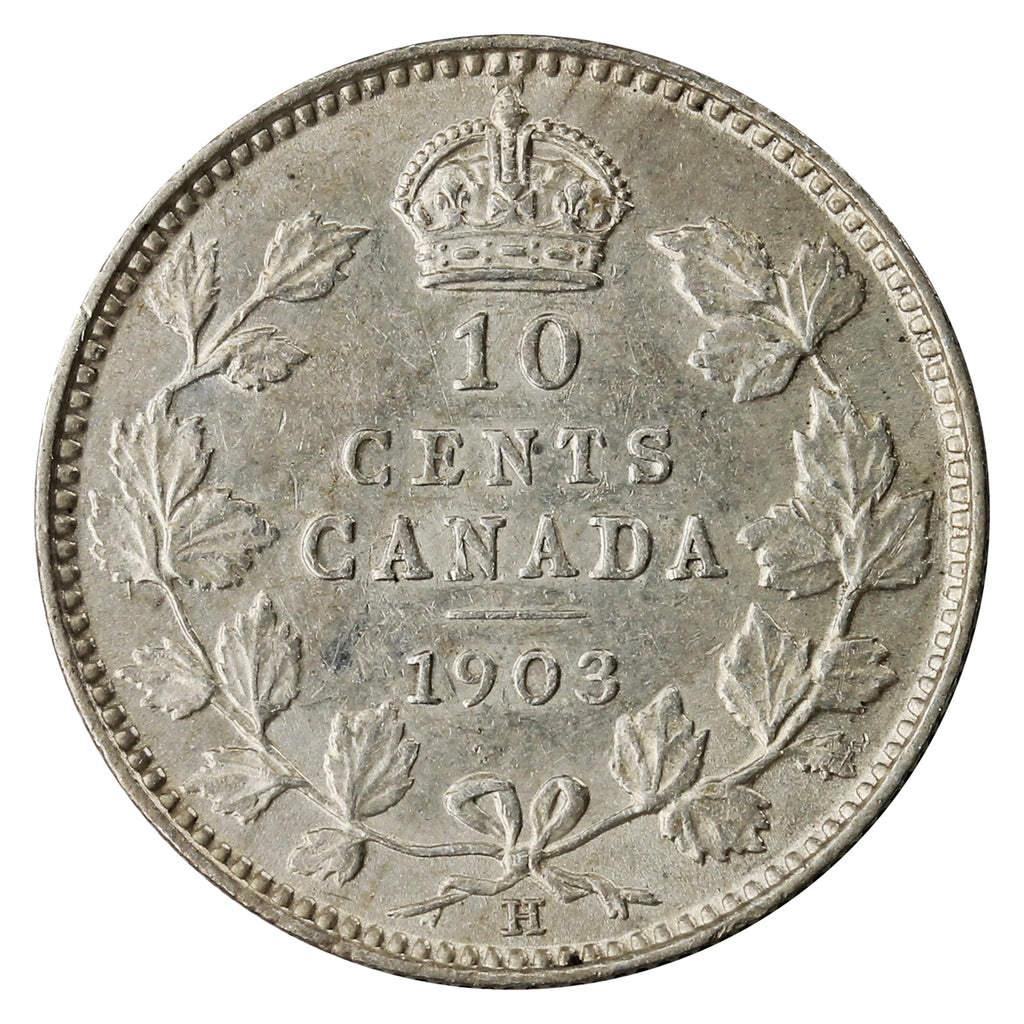1903H Canada 10-cents EF-AU (EF45) $