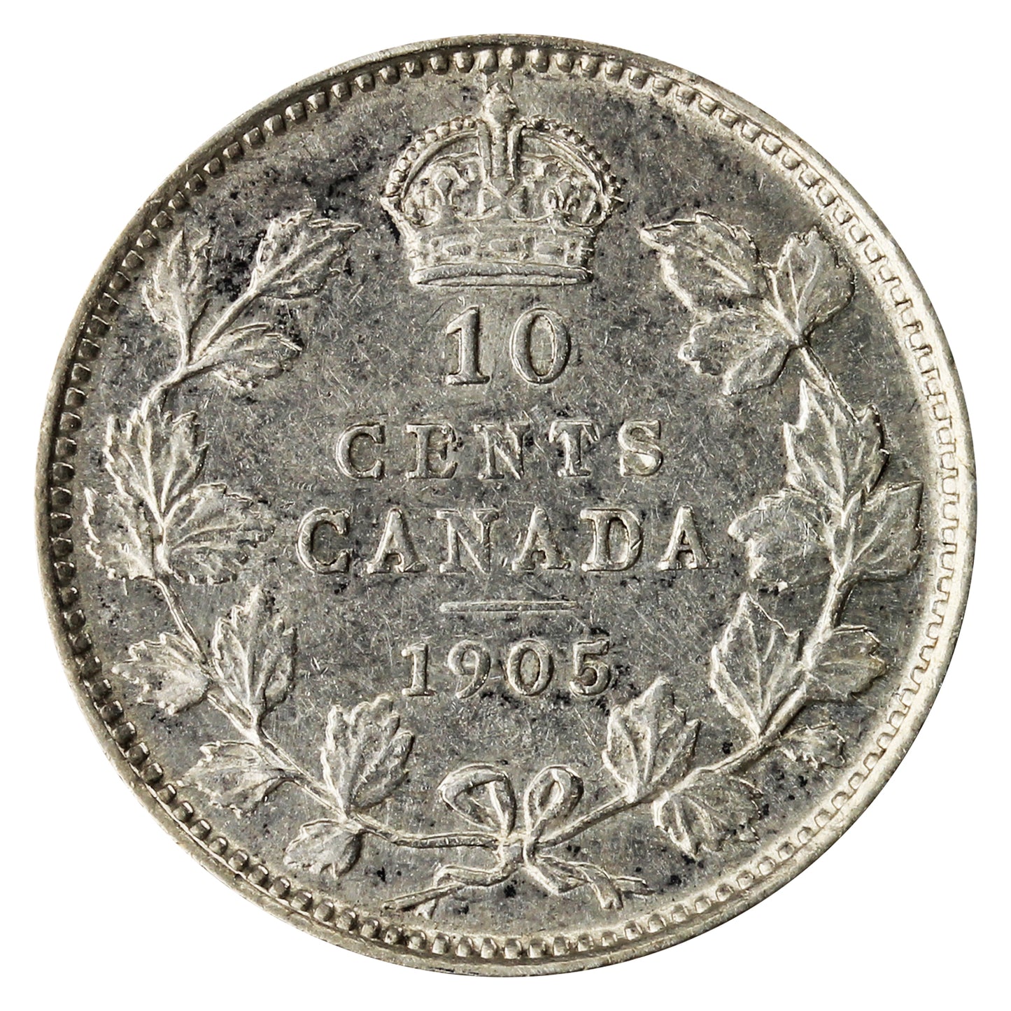 1905 Canada 10-cents Extra Fine (EF40) $