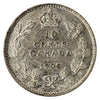 1908 8/8 Canada 10-cents VF-EF (VF30) $