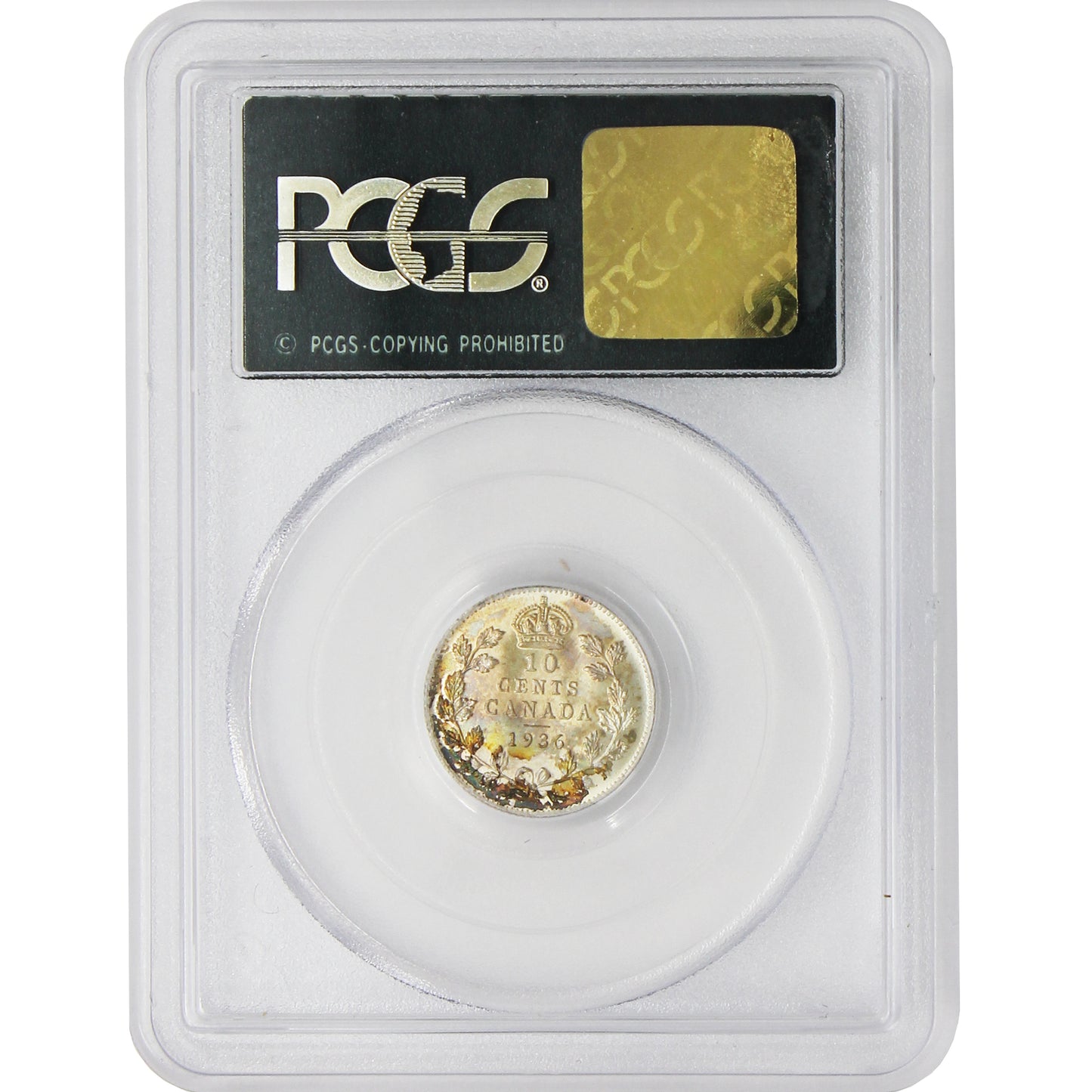 1915 Canada 10-cents PCGS Certified MS62 $