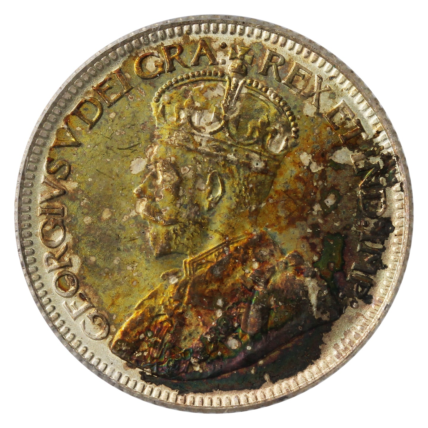 1915 Canada 10-cents PCGS Certified MS62 $