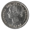 1870 Wide O Canada 10-cents ICCS Certified EF-40