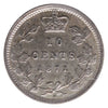 1871H Canada 10-cents ICCS Certified EF-45