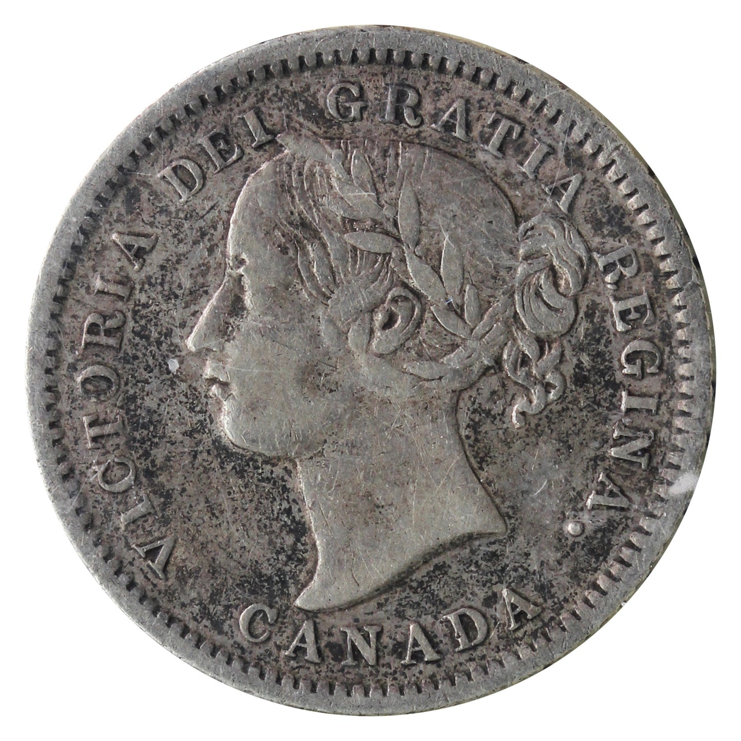 1875H Canada 10-cents ICCS Certified VF20