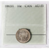 1882H Canada 10-cents Prestige Certified AU55
