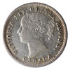 1886 Large Knob 6, Obv. 4 Canada 10-cents Prestige Certified F12 $