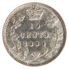 1886 Large Knob 6, Obv. 5 Canada 10-cents Prestige Certified EF45 $