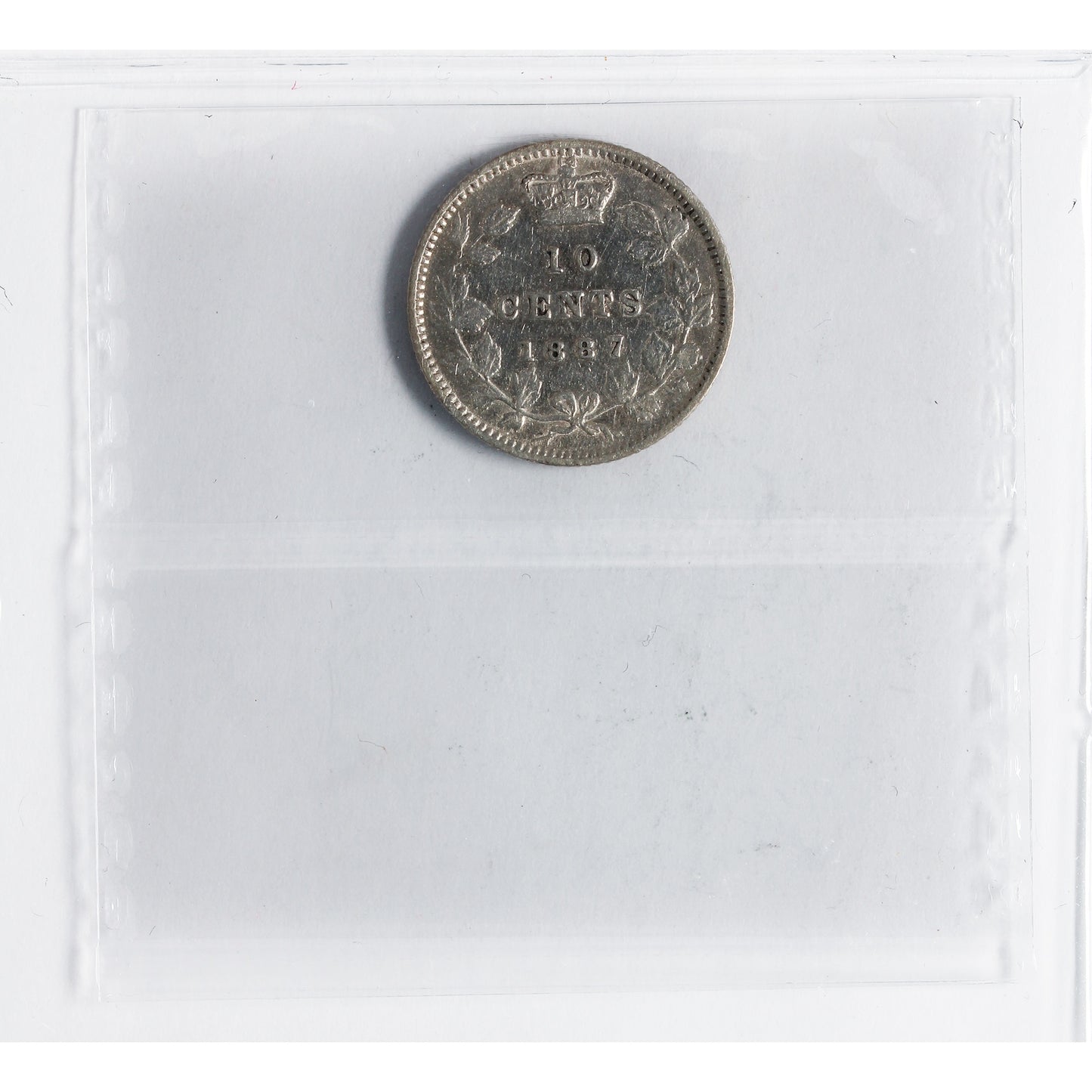 1887 Canada 10-cents ICCS Certified VF20