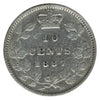 1887 Canada 10-cents ICCS Certified VF20