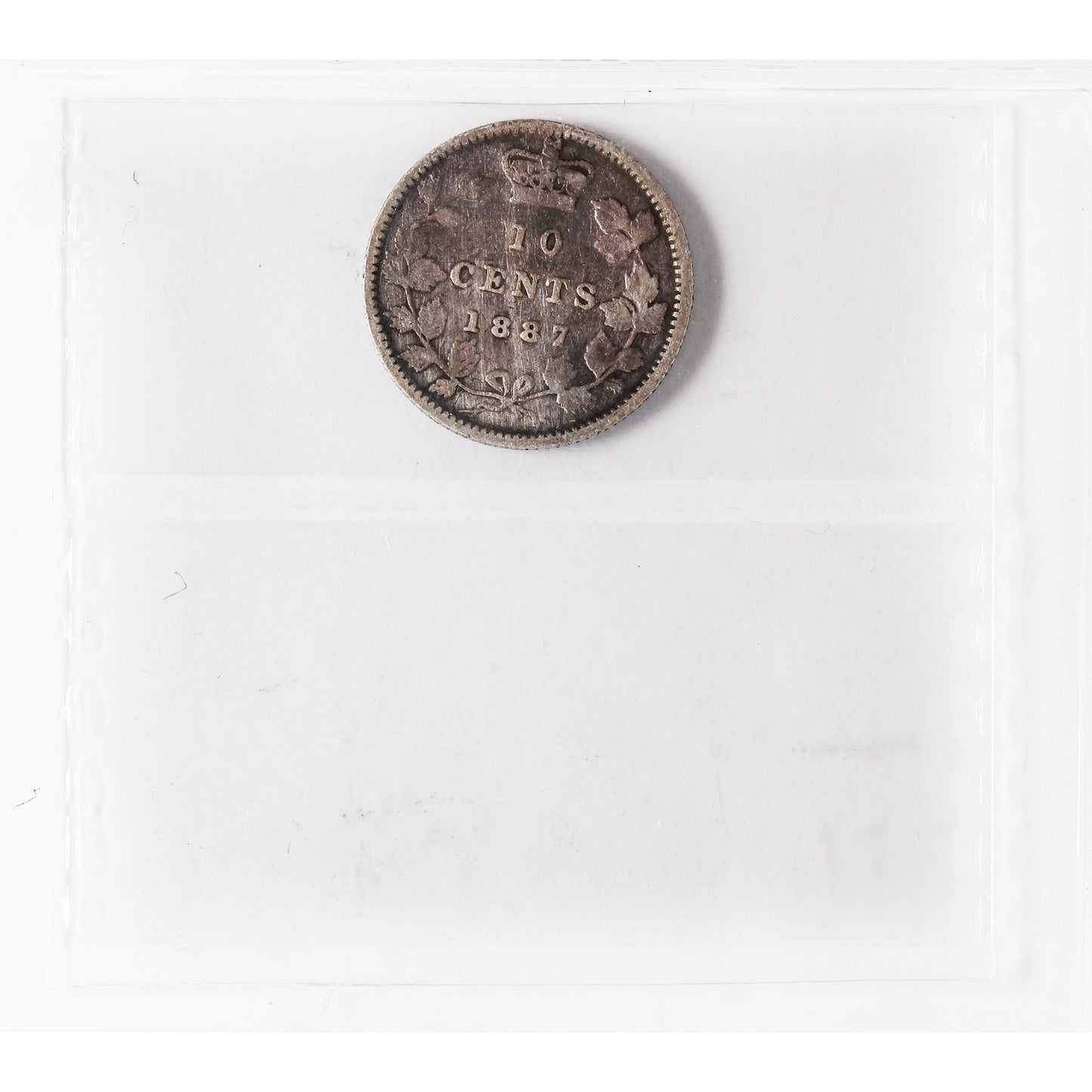 1887 Canada 10-cents ICCS Certified G6