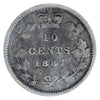 1887 Canada 10-cents ICCS Certified G6